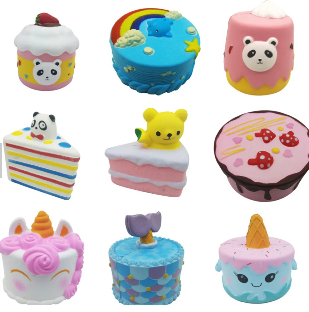 better tear resistance pu memory foam squishy jumbo slow rising toy animal unicorn with BSCI audit