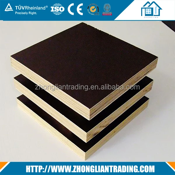 Building Material 4x8 18mm plywood biz standard film faced marine plywood