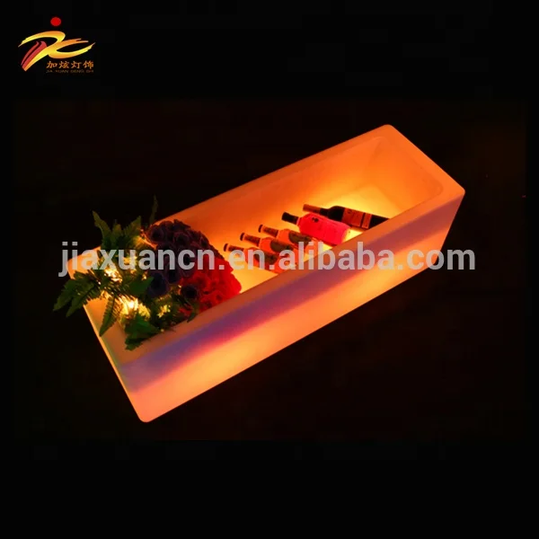 Modern corona rechargeable led ice bucket for night club,disc,event and party ect.