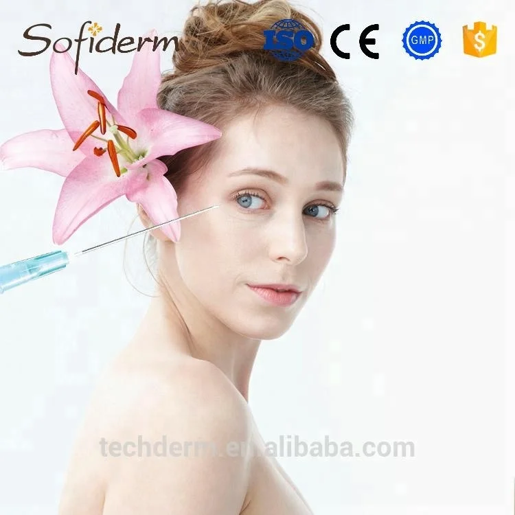 Sofiderm hyaluronic acid gel facial filler for face and lips