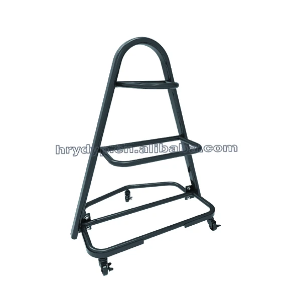 3 слоя медицинский мяч розетка тренажерный зал для боулинга стеллаж для выставки товаров с колеса HRIR04