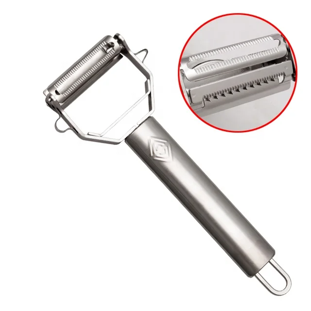 Premium Sharp Stainless Steel Julienne Peeler fruit peeler Vegetable Peeler