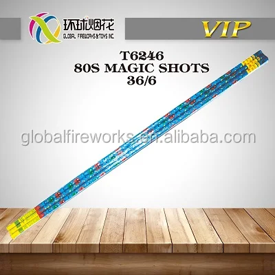 T6246 80S Magic Shots Liuyang Candles Un0336 1.4g Wholesale Factory Chinese Sage High Quality Fireworks Fuegos Artificiales