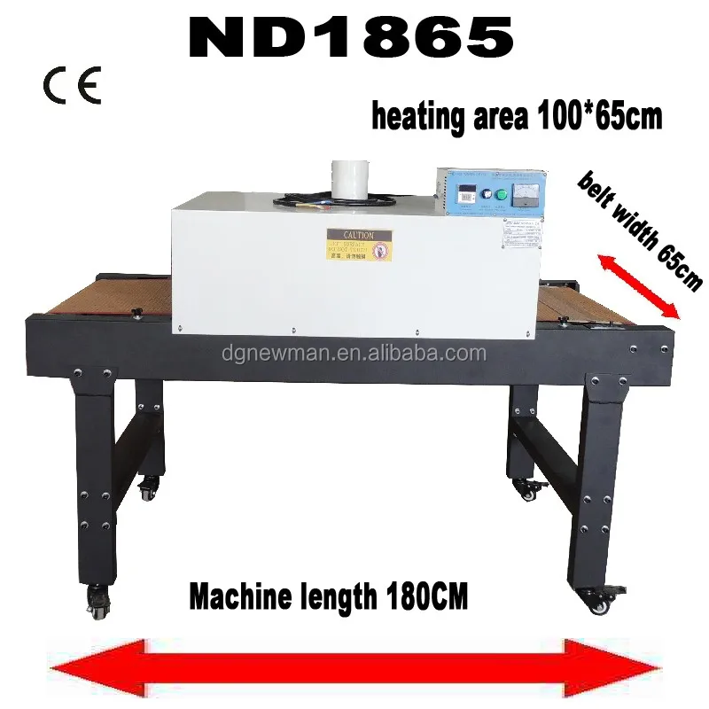 curing screen printing ink UV tunnel dryer