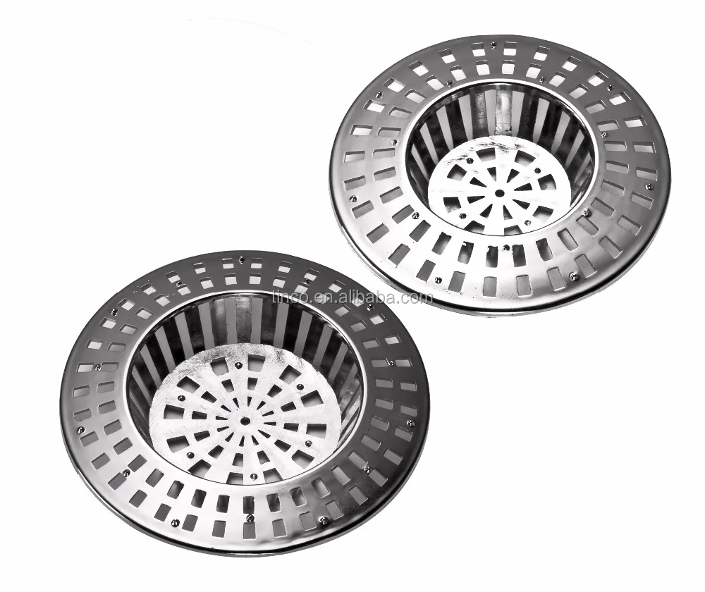 
chrome plastic drain sink sieve strainer 