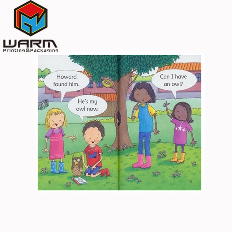 
Custom Children Story Book sets Printing Baby Education Memory Book Set 