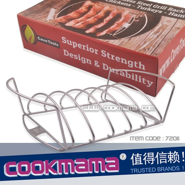 barbecue skewer shish kabob set,stainless steel barbecue kabob skewers and rack,-shish kebab grill rack with skewers -Cave tools