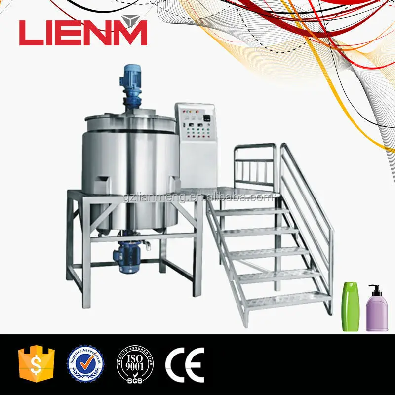 500L Toilet Liquid Soap Gel Washing Mixing Equipment Machine