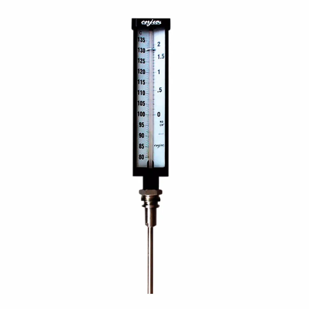 Professional Industrial Direct Pressure Cooker Glass Tube Thermometer