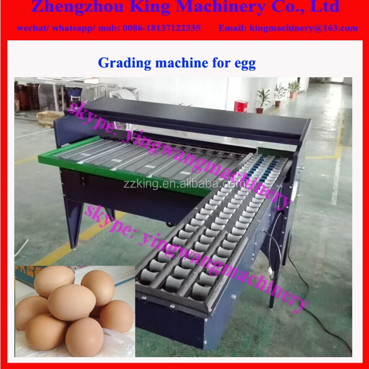 Good quality chicken egg weight grading checking candling  machine /egg grader /egg sorter
