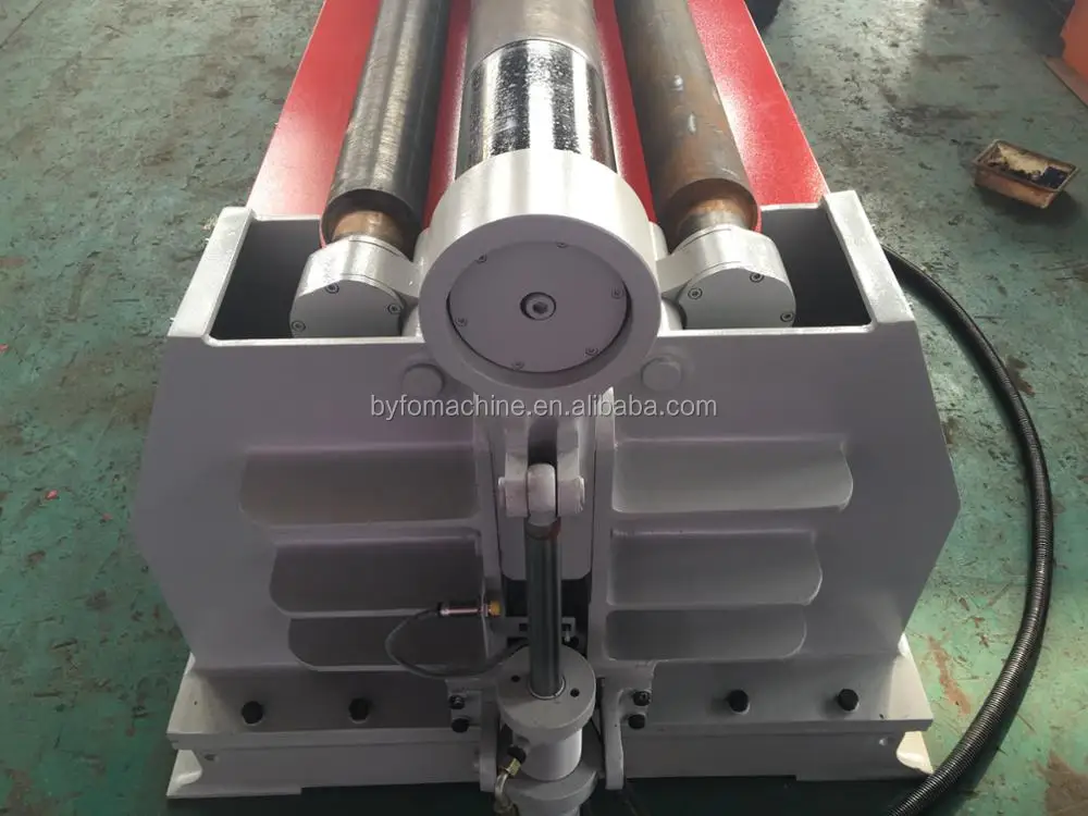 W12 6x2000 hydraulic iron plate 4 rollers bending machine
