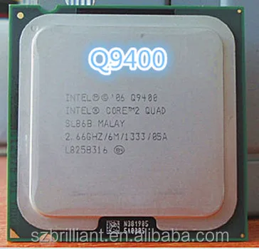 INTEL CORE 2 QUAD Q9400 Processor 2.66GHz 6MB L2 Cache FSB 1333 Desktop LGA 775 CPU