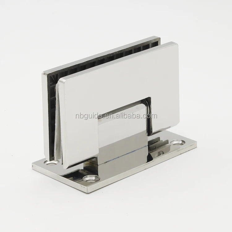 
90 degree shower glass door folding angle pivot screen hinge 