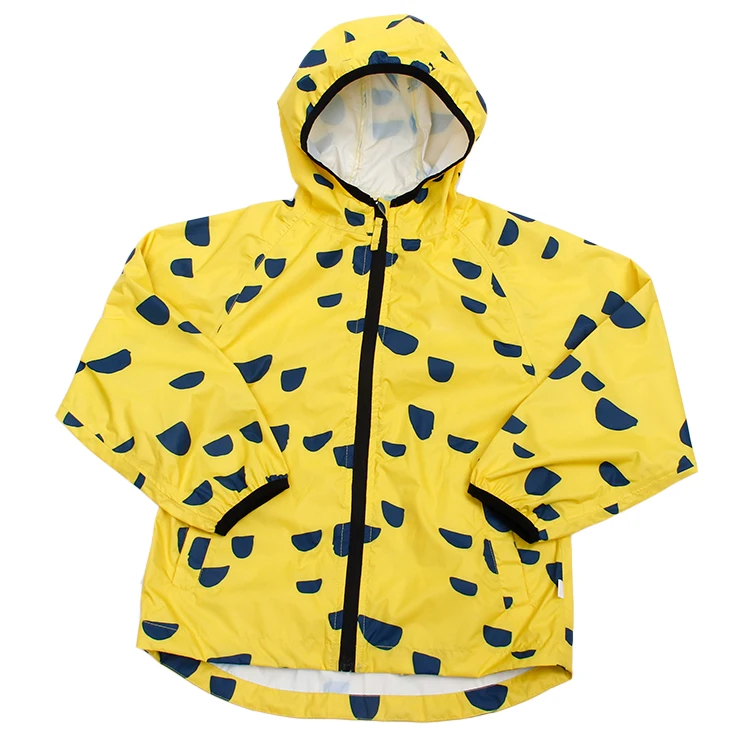 rainwear breathable teenage  raincoat for kids hot sale new design custom fashion waterproof windproof