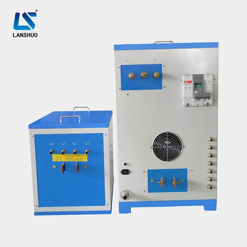 tilting 100kg induction aluminum melting furnace price with IGBT