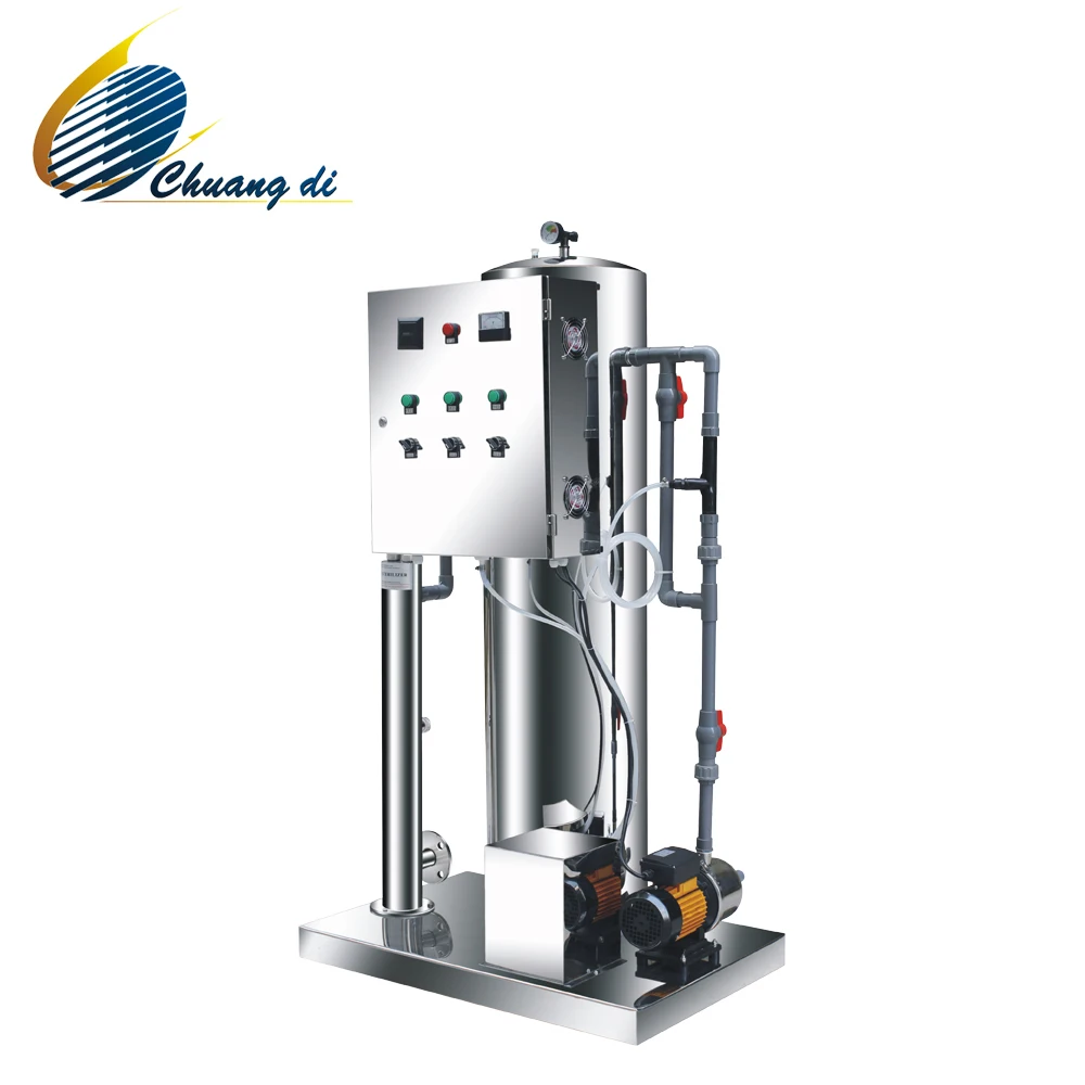 AQUA Swimming pool water treatment disinfection Ozone generator