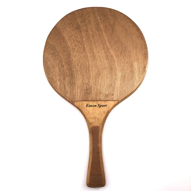 Eason Sports Water Transfer Printing Wood Paddle Wooden Pickleball Paddle Beach Tennis Racket