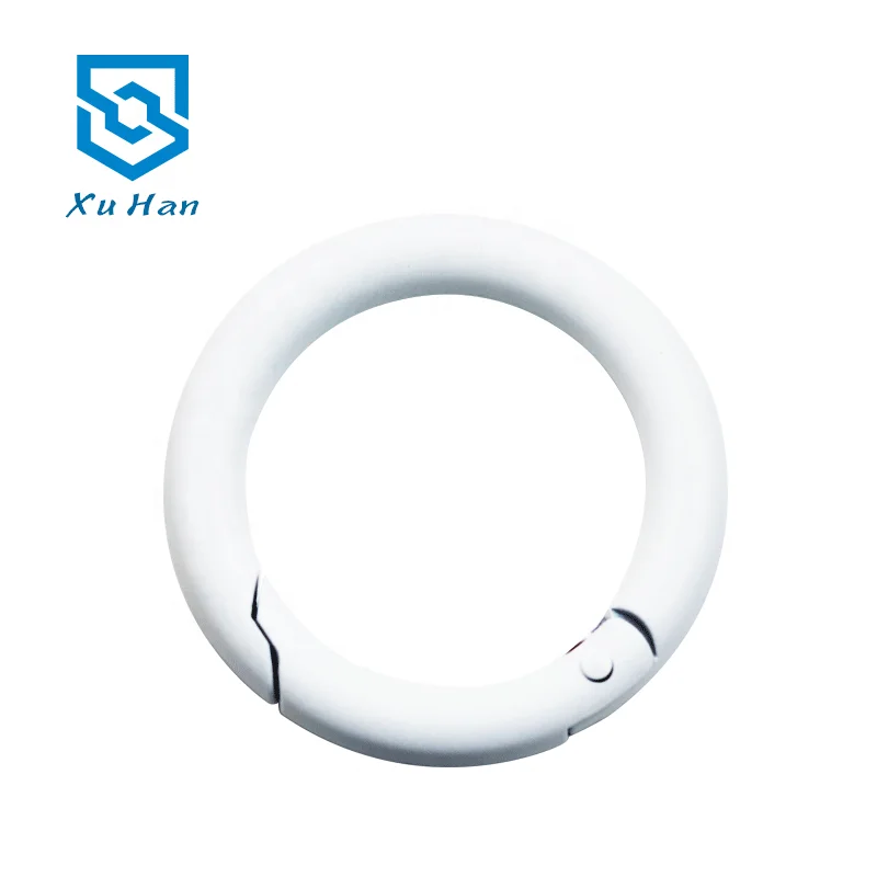 High quality metal round carabiner ring