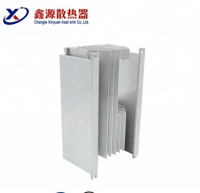 6000 series aluminum alloy extruded heat sink for heat dissipation