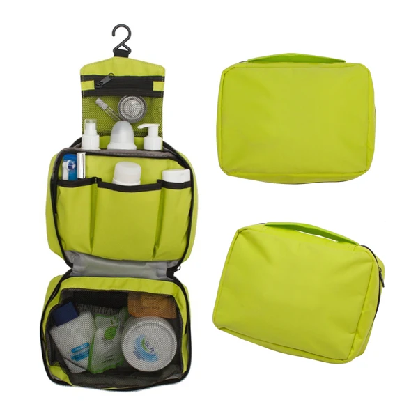 Hanging Travel Toiletry Bag Organizer Hygiene Dop Kit with Hook Accessories Bathroom Makeup cosmetic bag for Men and Woman