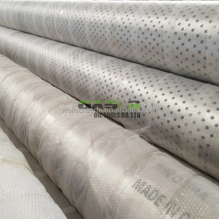 ASTM A312 AISI316L Perforated Water Well Casing Pipe for Borehole Drilling