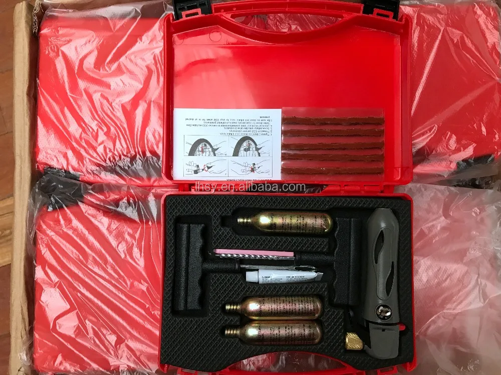 Bike CO2 Pump Cycle Tyre Tube Inflator Presta Shrader