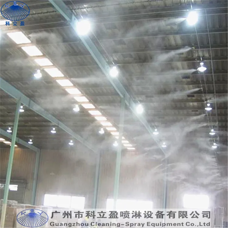 Mist Cooling System Fog Machine 20pcs Nozzles Outdoor Cooling System