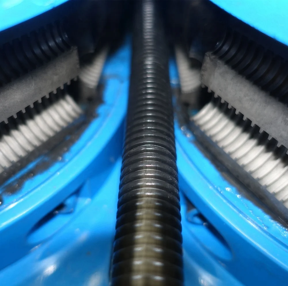 High Speed 20M/min Single Wall PA  Nylon Plastic PP PE  Corrugated Pipe Machine