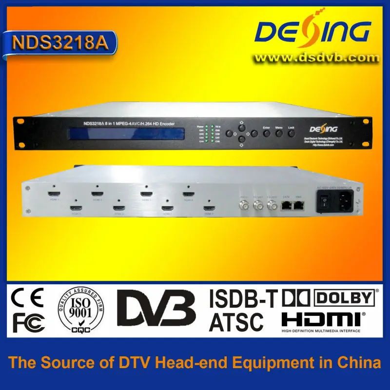 8 in 1 HD H.264 Кодер