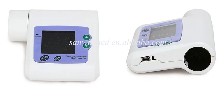 CE Утвержден Портативный ПК На Базе Цифровой Легких Спирометр