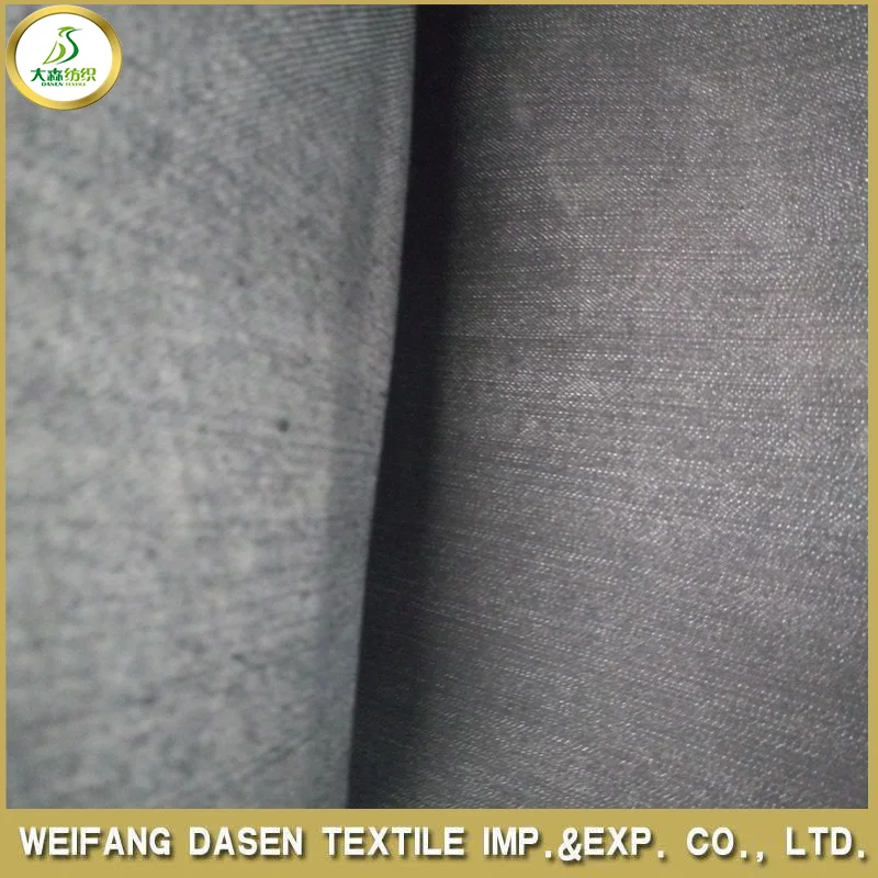 Low price denim stocks cotton polyester fabric