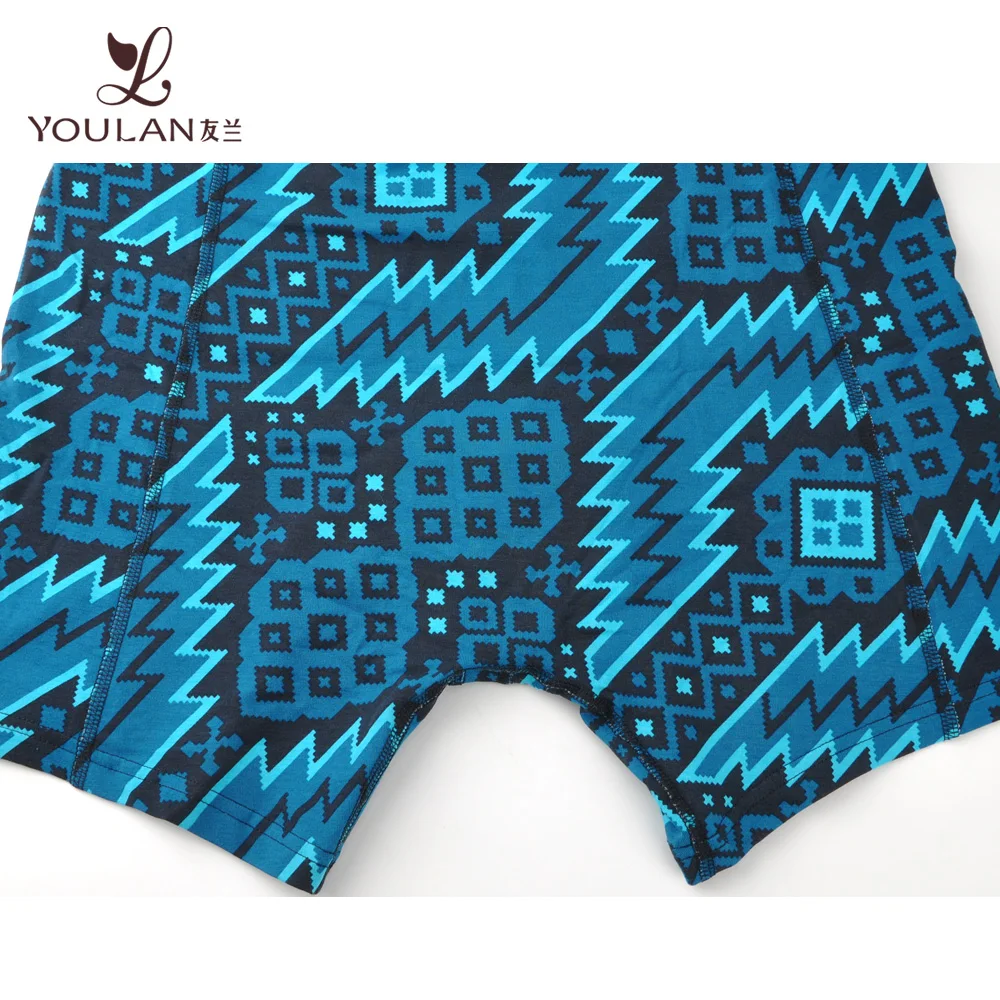 Wholesale Cotton Custom High Waist Men Boxer Underwear