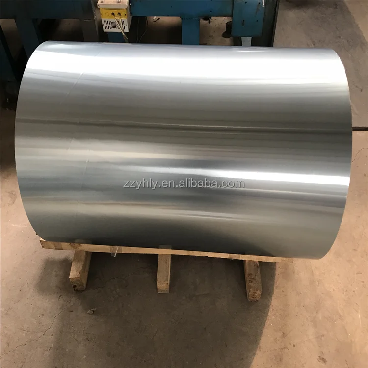 Blue coated industrial aluminum foil for ventilating duct