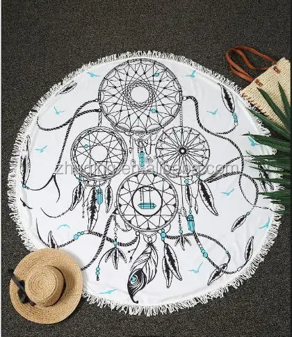 
Adults age group printed pattern serviette plage round towel beach 