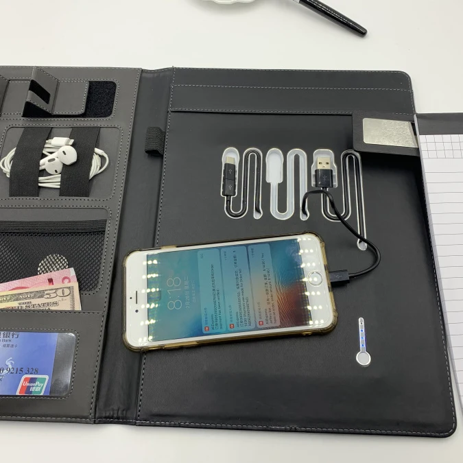  В наличии деловое портфель из искусственной кожи А4 папка-органайзер для конференций производитель зажимов блокнот внешний