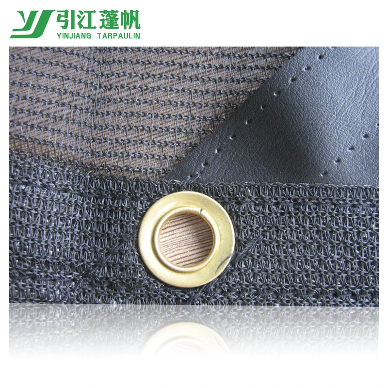 Cable tarp system  PVC Mesh Tarp for dump truck tarp
