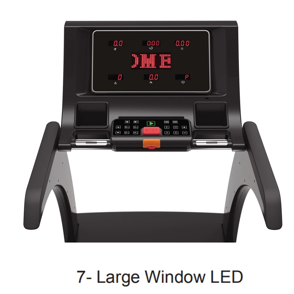 New Design 2018 AC Motor Commercial Treadmill, Touch Screen Motorized Treadmill Treadmill Machine Gym Equipment