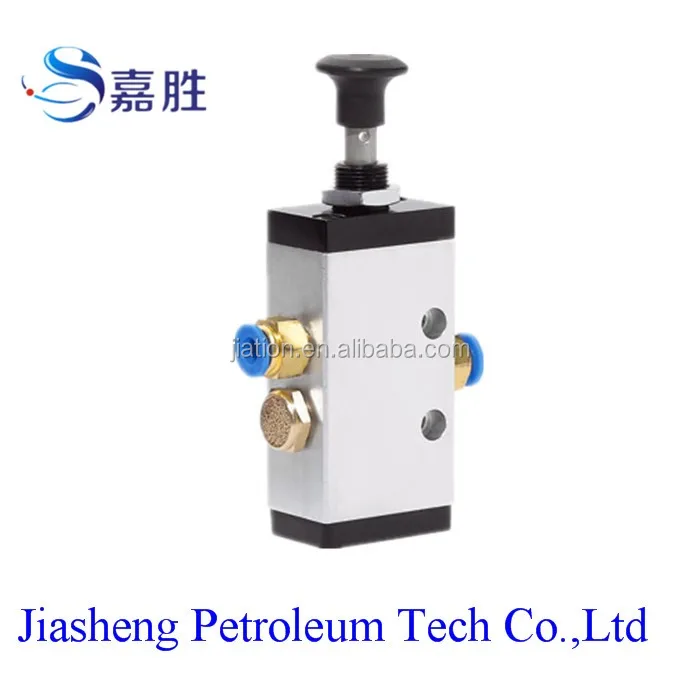 emergency pneumatic shut off switch push button valve