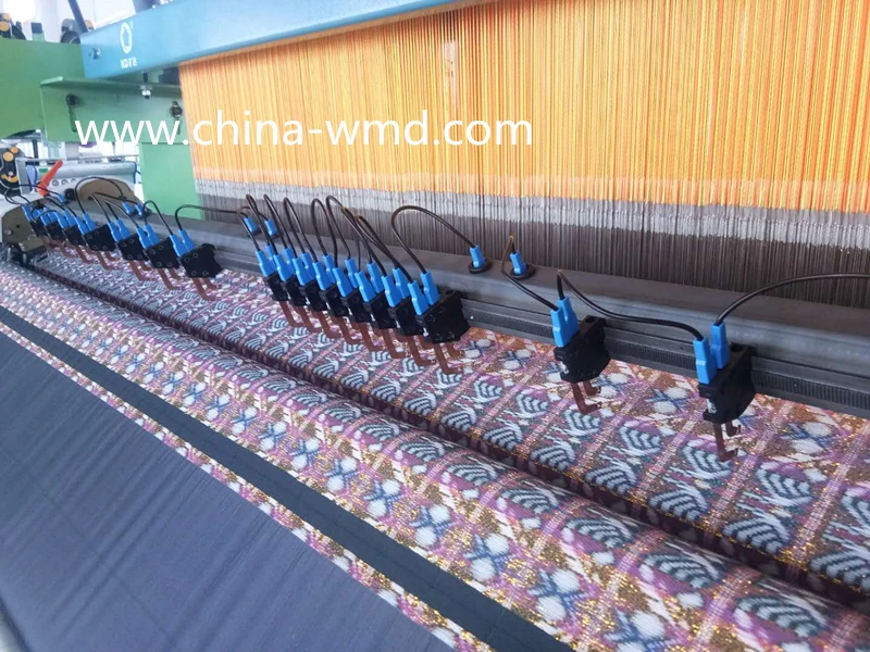High speed jacquard woven label rapier loom  originated in Leonardo  with price