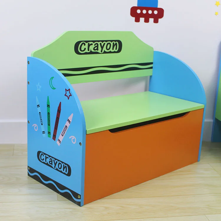 Лидер продаж, бесплатный образец, красивая деревянная коробка для хранения детских игрушек