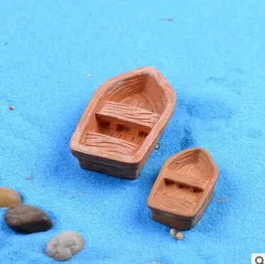 Неоновые вывески миниатюрный искусственный лодка Мини Мир Ландшафтный декоративные Micro Craft день интимные аксессуары