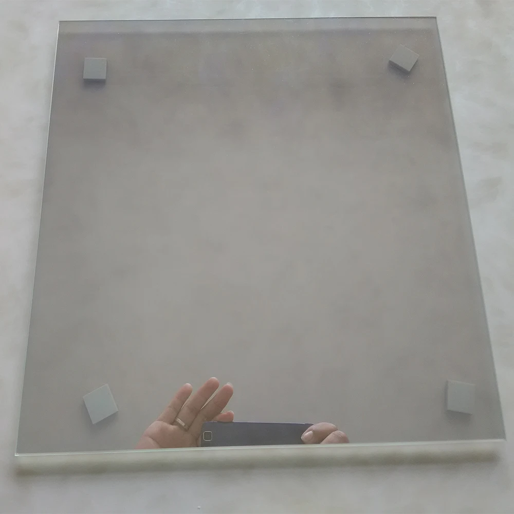 Half transparent touch screen dielectric mirror glass for Magic mirror photo booth