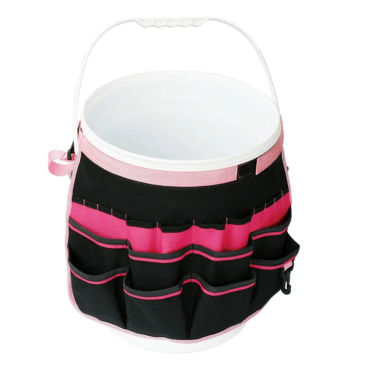 High Quality Round Gardening Tool Carry Bucket Bag