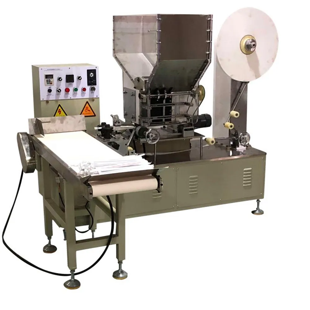 single  Paper Drinking Straw Wrapping Packaging Machine Factory