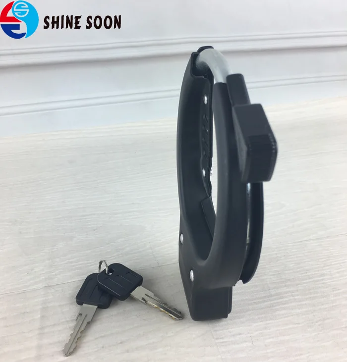 Steel Bike Frame Lock U Type With key City Bike Lock