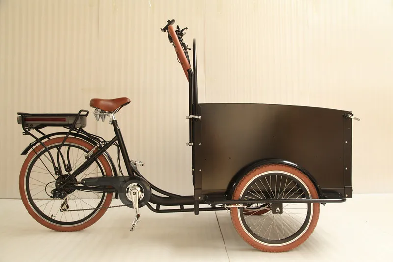 Europe three wheel tricycle cargo bike with heavy loading 200KG