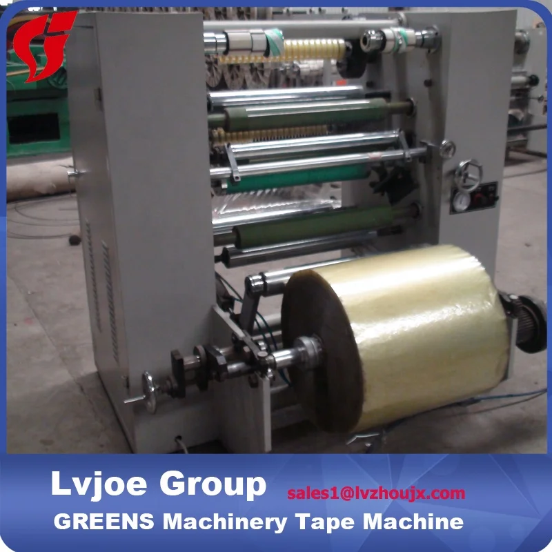 LV-216 Automatic BOPP Adhesive Tape Stationery Tape Slitting Machine