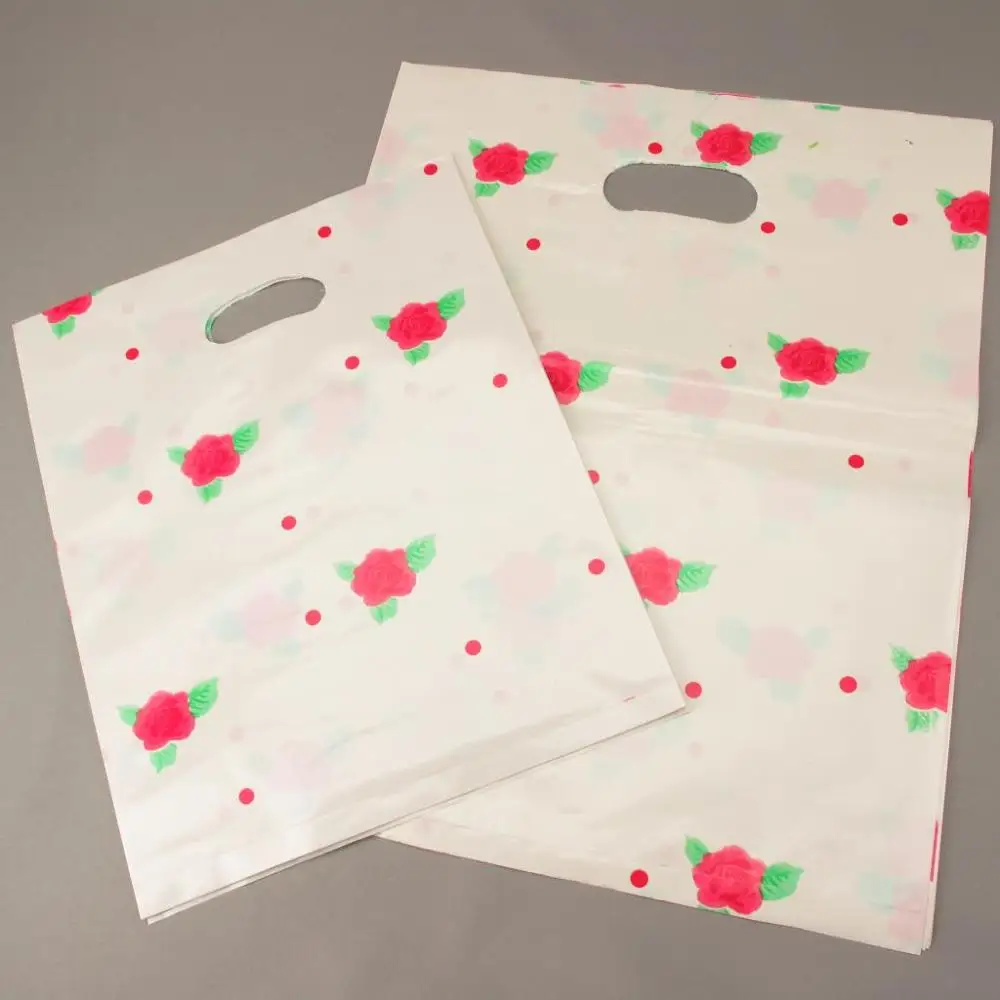 
Fashion plastic gift bag packaging bags custom logo from Anhui manufacturer 