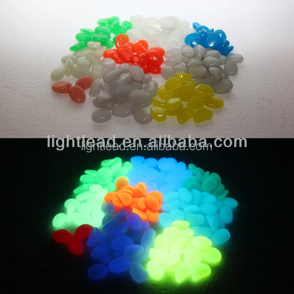 
Phosphorescent Pebble stone, garden ses beach decoration stones 