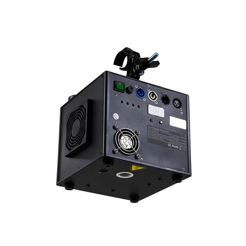 Waterfall Remote hang Upside Down Cold Spark Fireworks Wedding Fountain Machine for Stage Fall Sparkler